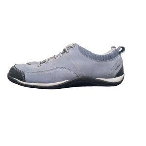 L.L. Bean Lace Up Low Top Sneakers Walking Shoes Blue Women's Size 9 Medium